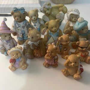 Teddy Bear collection. Most numbered. Set of 13.